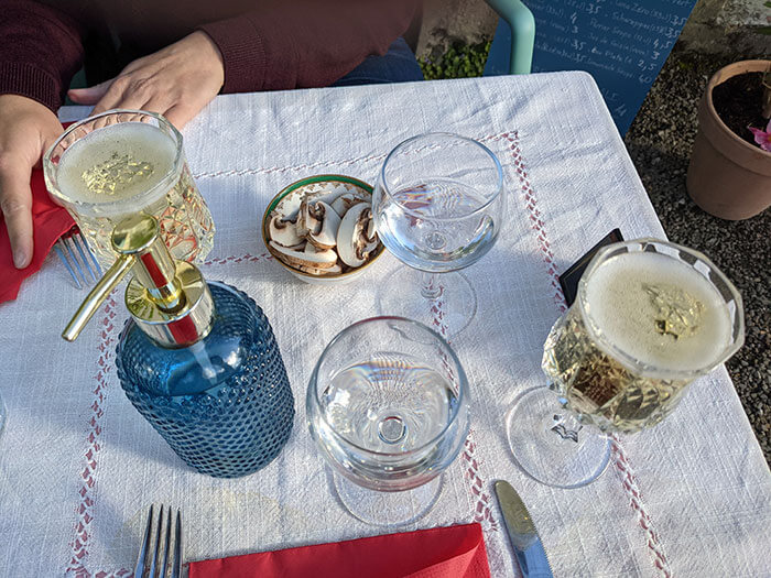 Apéro au restaurant "la détente gourmande"