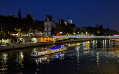 Balade au bord de la seine de nuit – « Seine by night »