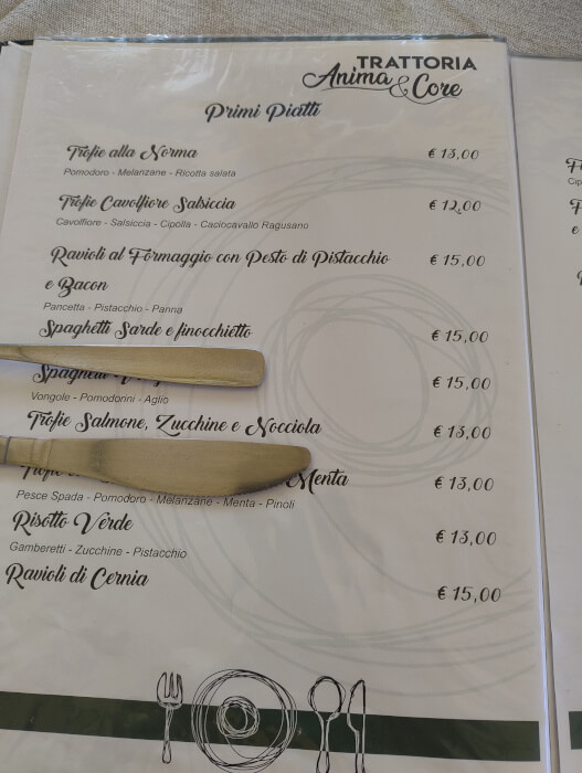 01-Voyages Deci Dela-Caltagirone-restaurant-Trattoria anima et core