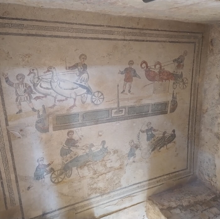 04-VoyagesDeciDela-villa romaine du casale-autres mosaiques