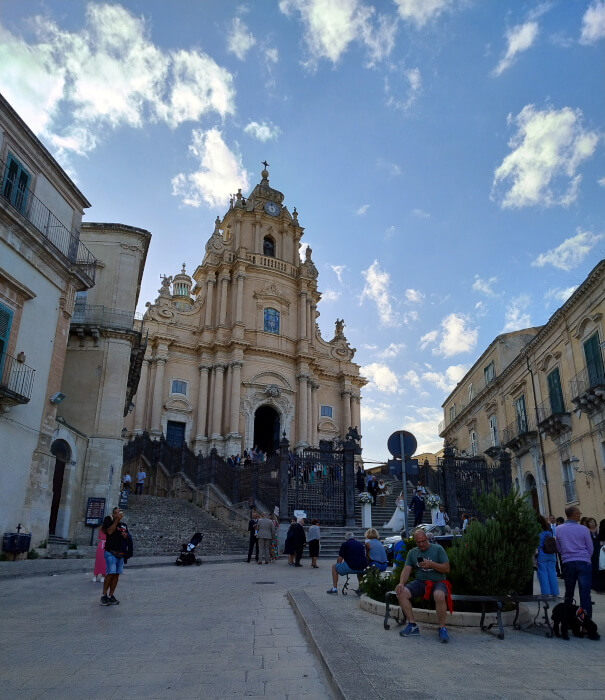 2Voyages Deci Dela-Dôme cathedrale Saint-Georges (Duomo di San Giorgio) - Ragusa Sicily